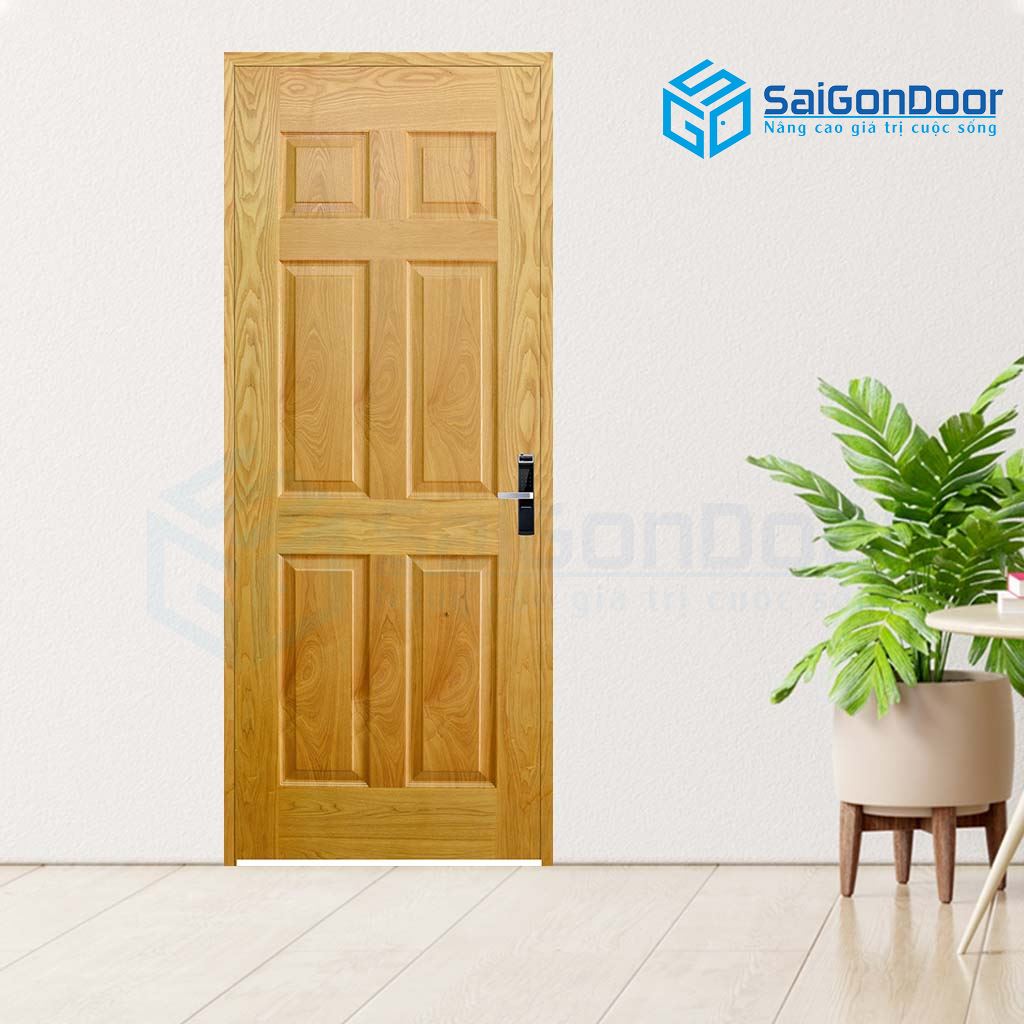 Cửa gỗ cao cấp được làm từ gỗ công nghiệp có mức chi phí và giá thành không quá lớn so với các loại cửa được làm từ gỗ tự nhiên