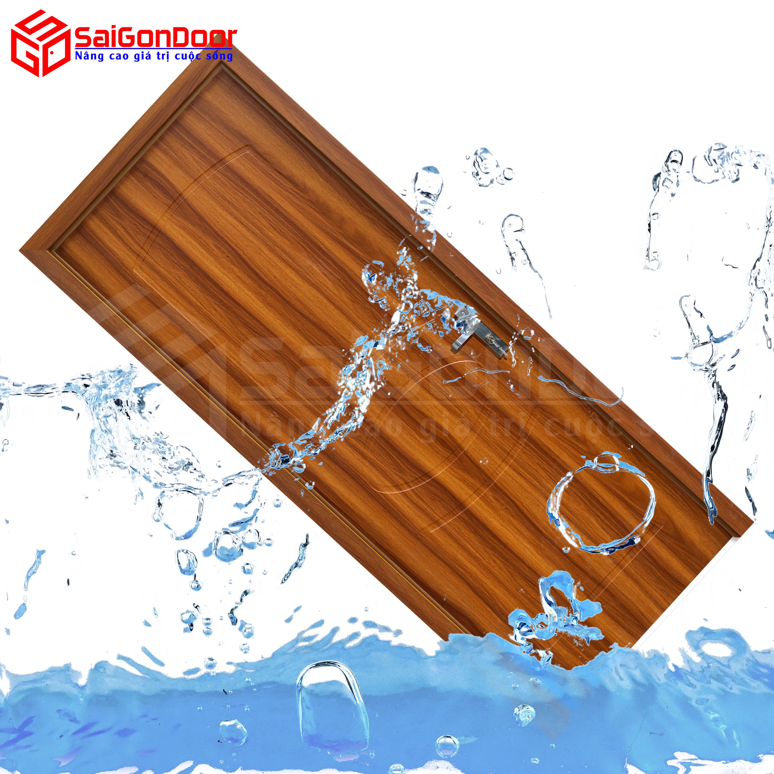 Cửa gỗ chống nước là giải pháp tối ưu vừa bền, đẹp mà sử dụng hiệu quả với khả năng chống nước dùng cho phòng tắm