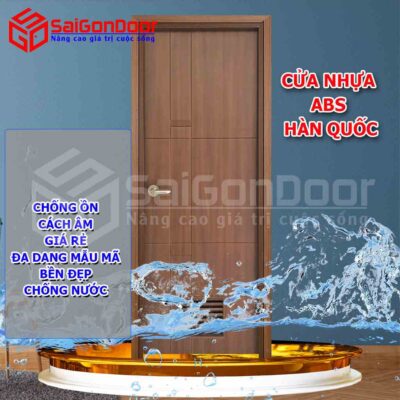 Một số mẫu cửa nhựa ABS đẹp bán chạy tại SaiGonDoor